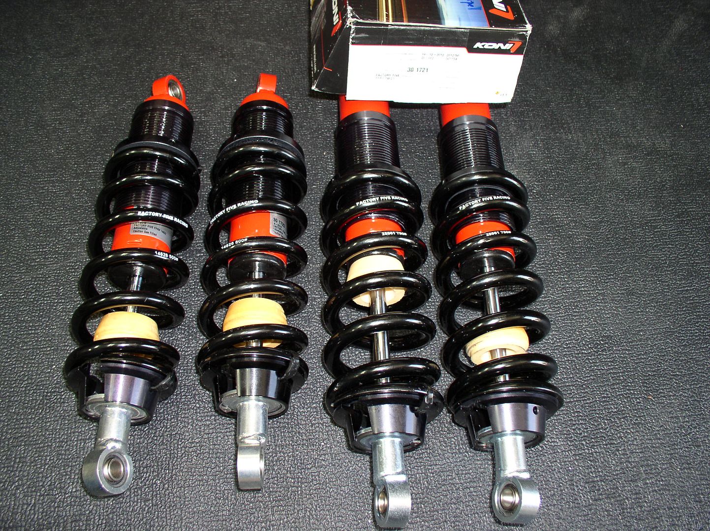 For Sale NEW FFR KONI shock set Factory Five Racing Forum