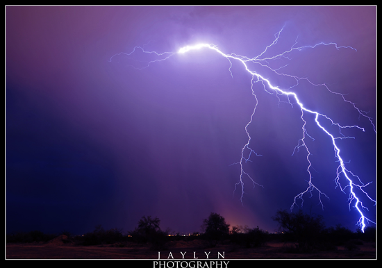 desert storm,lightning
