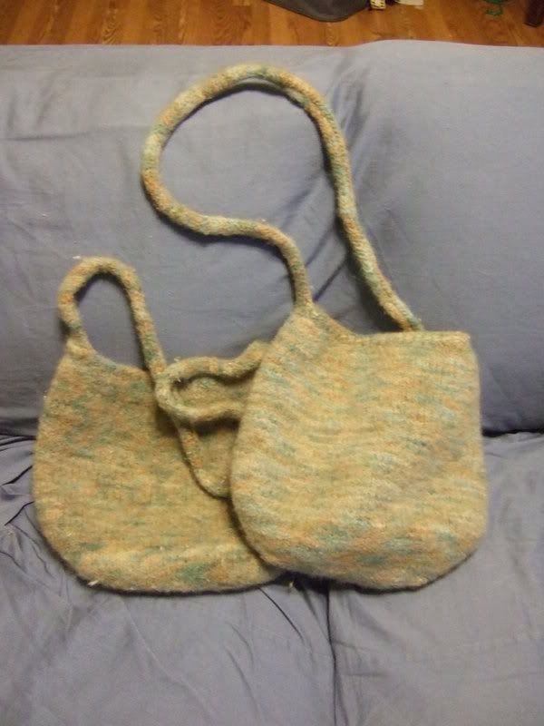 felted bags