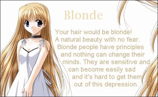 blonde anime
