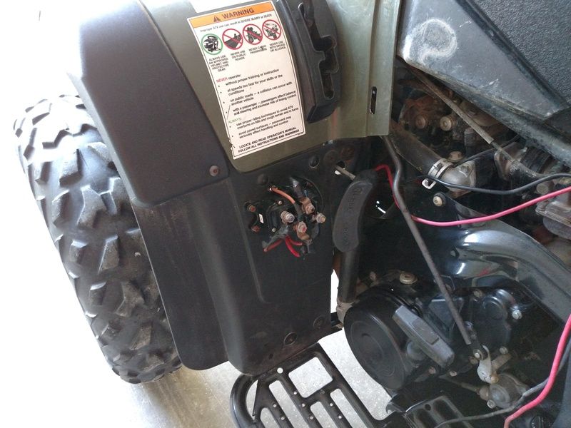 Winch "contactor" locations? Arctic Chat Arctic Cat Forum