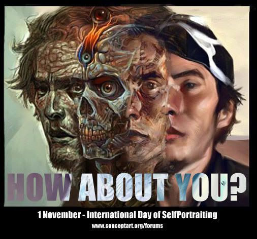 1st NOVEMBER.International Self Portrait Day! Over 200 portriats in one day! 1st NOVEMBER.International Self Portrait Day! Over 200 portriats in one day!