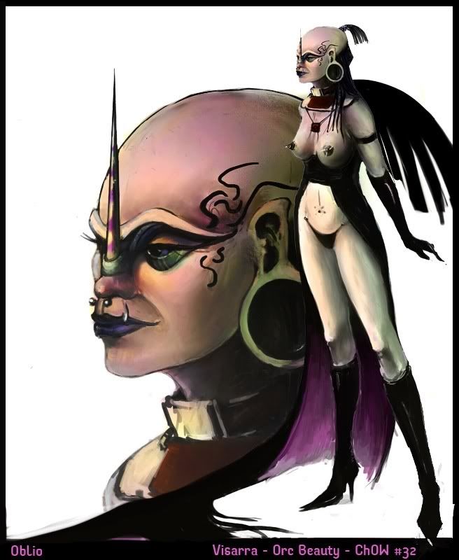 CHOW#32 - VOTING - Visarra - Orc Female Beauty CHOW#32 - VOTING - Visarra - Orc Female Beauty