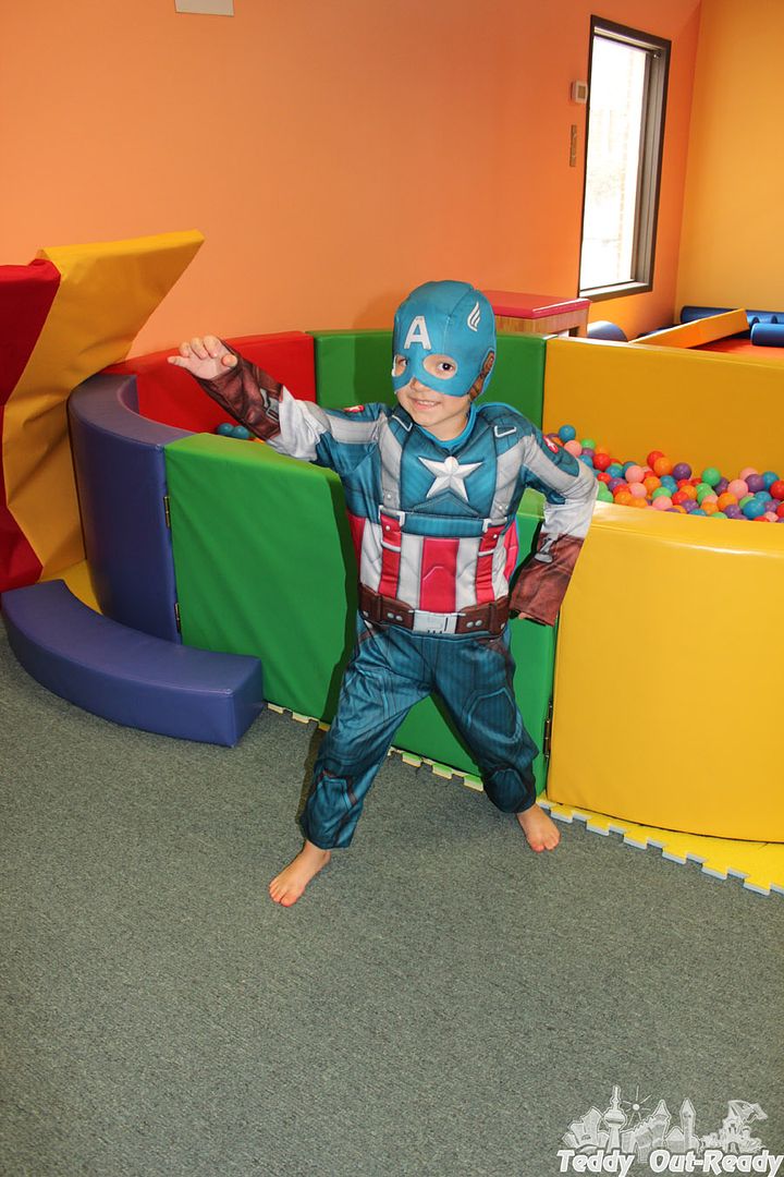 Captain America costume party