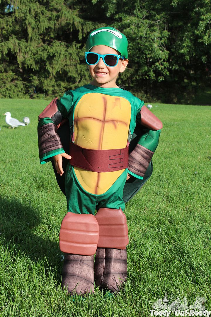 Turtle Ninja Costume Front