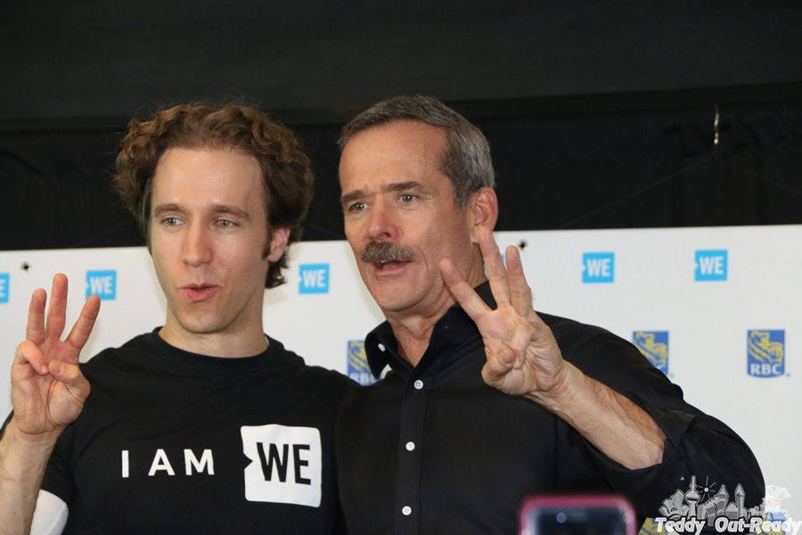 Chris Hadfield WeDay