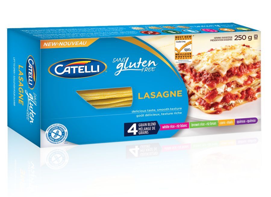  photo Catelli Gluten Free Lasagne box