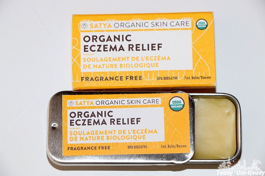 Satya Organic Skin Care Eczema Cream travel size