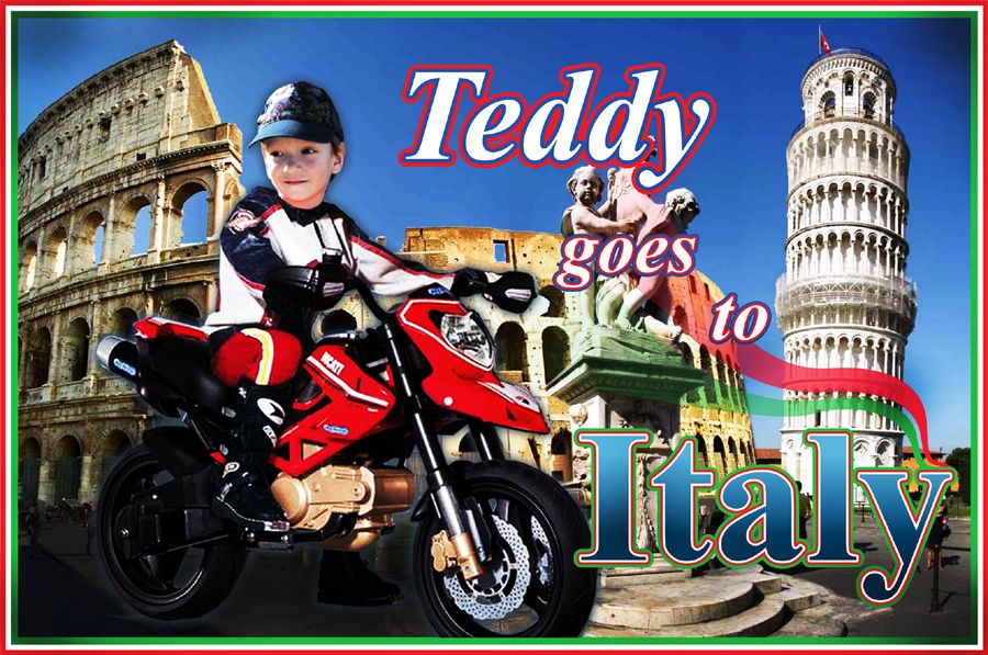 Teddy Goes To Italy