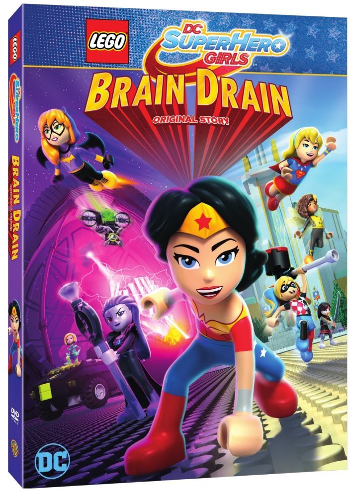 LEGO DC Super Hero Girls Brain Drain DVD