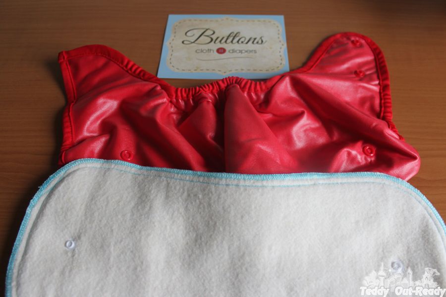 Buttons cloth diaper