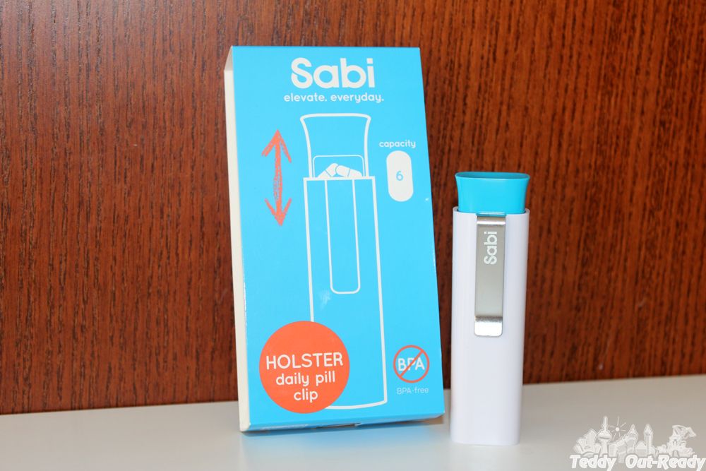 Sabi Clip-and-Go Pill Container