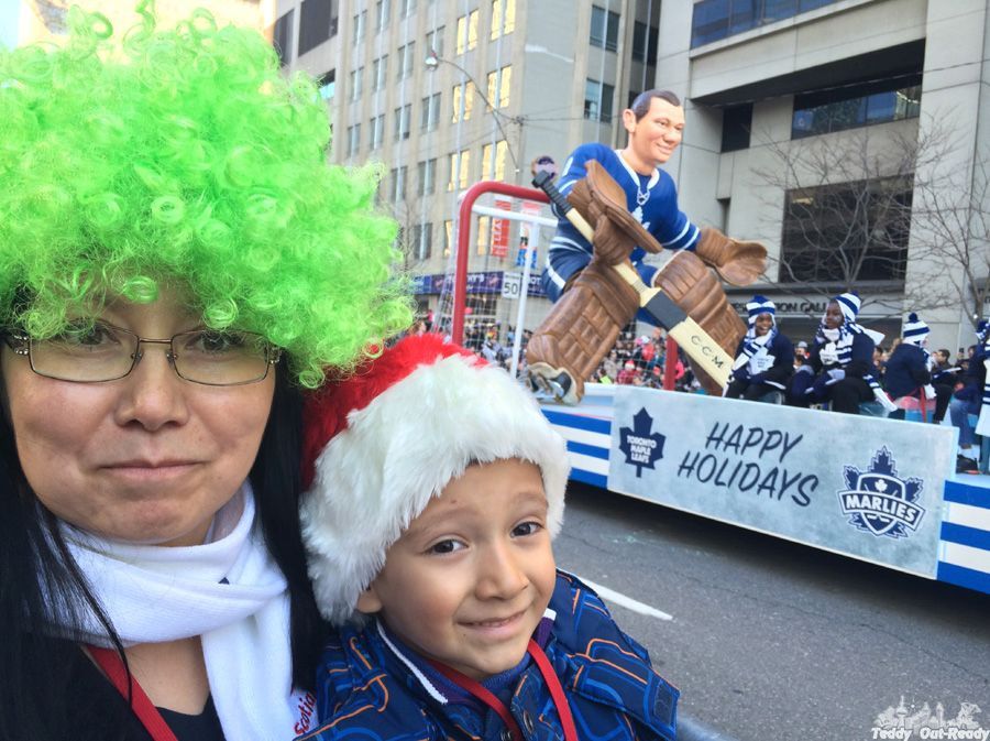 Santa Parade Maple Leafs