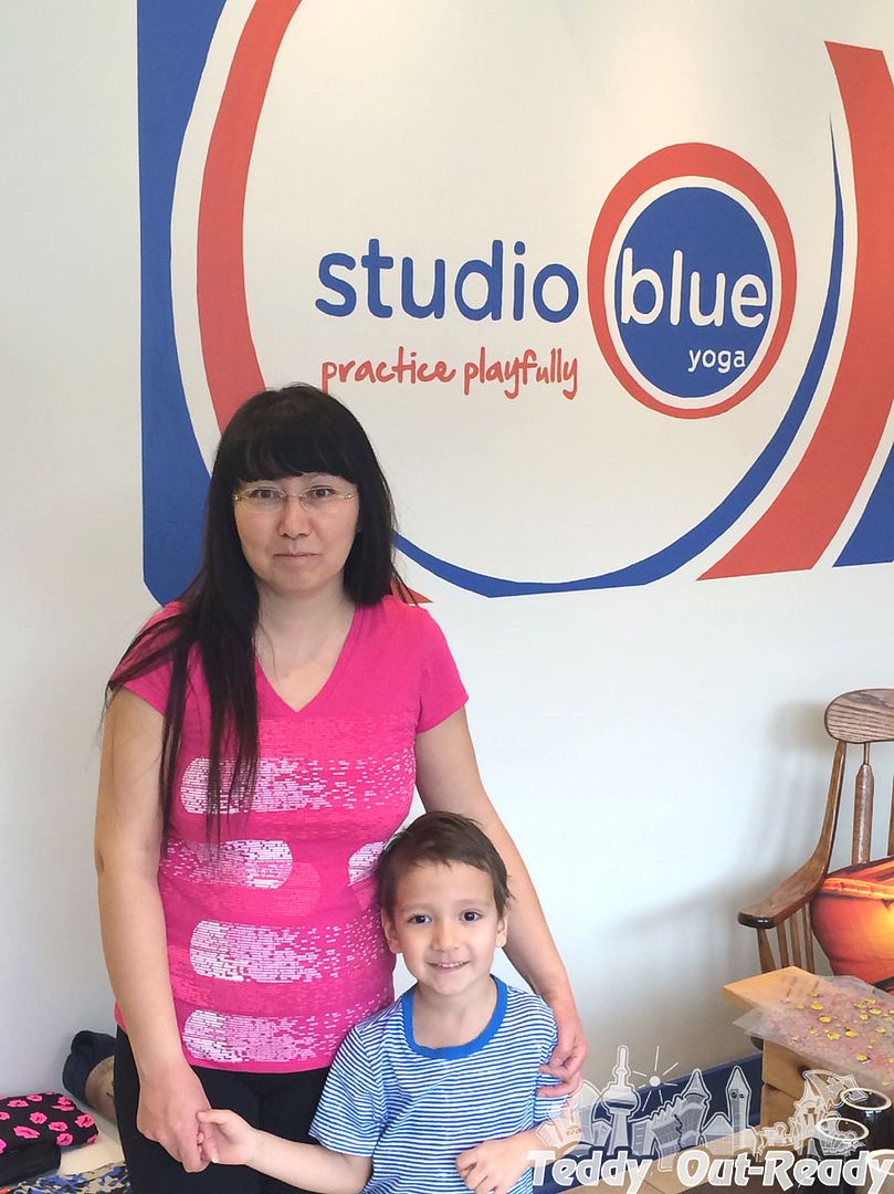 Studio Blue Yoga Kinder and Parent