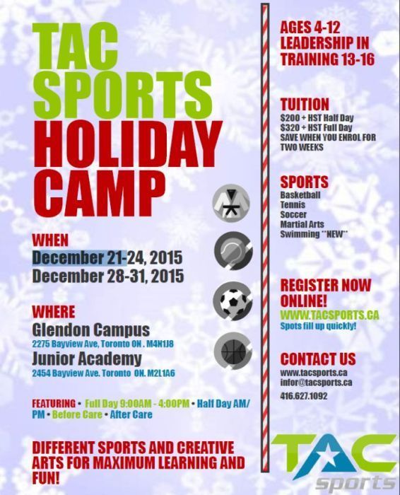 Tac Sports Holiday Camps