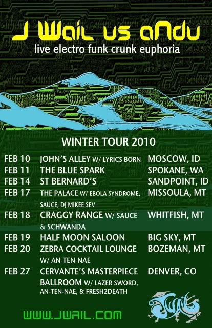 WINTER TOUR DATES