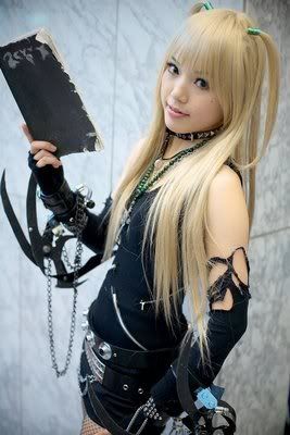 Misa with Death Note