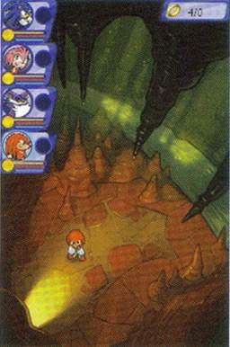 Knuckles in Sonic RPG