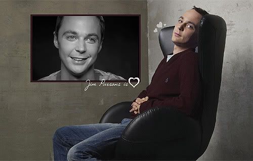 One says Jim Parsons is and the other says Sheldon Cooper is 