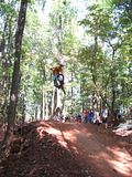 mountain bike dirt jumping