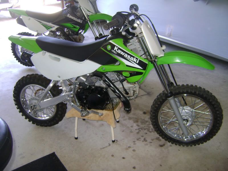 klx110 aluminum frame