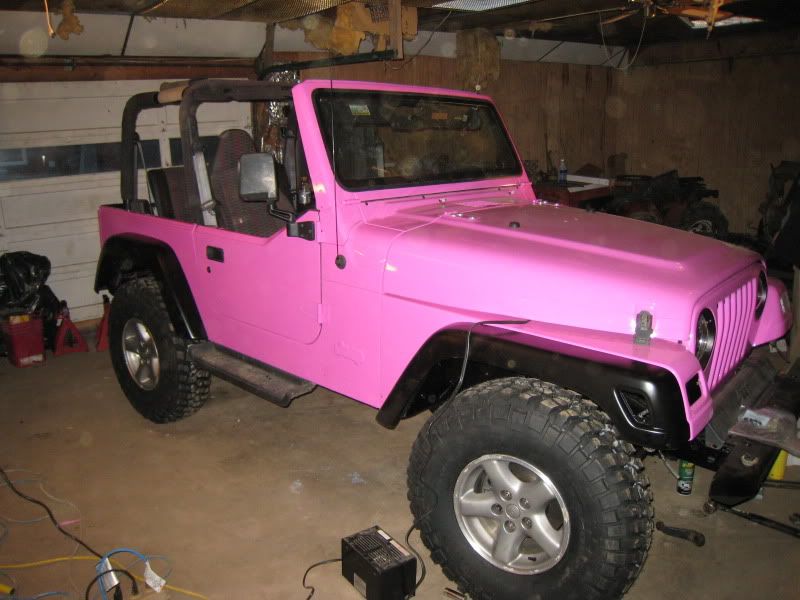 The Pink Jeep For My Wife West Virginia Jeep Club Forum Archive