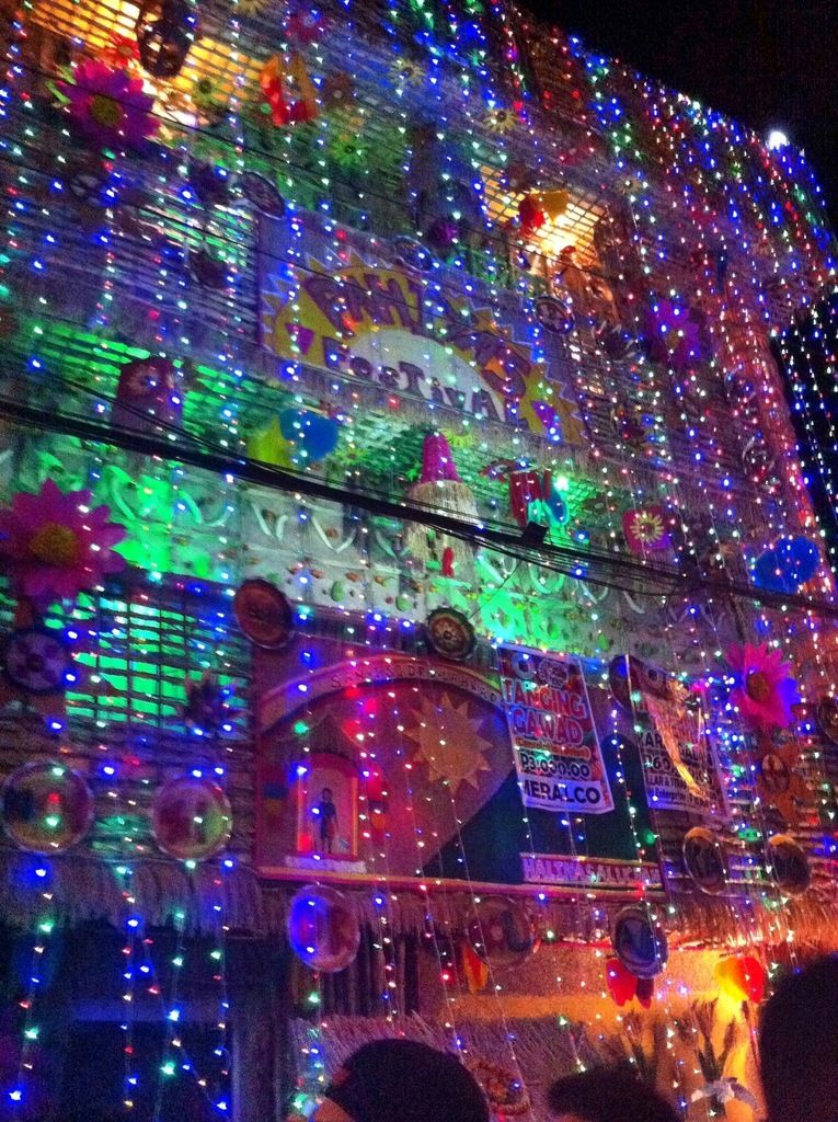 Pahiyas Festival at night