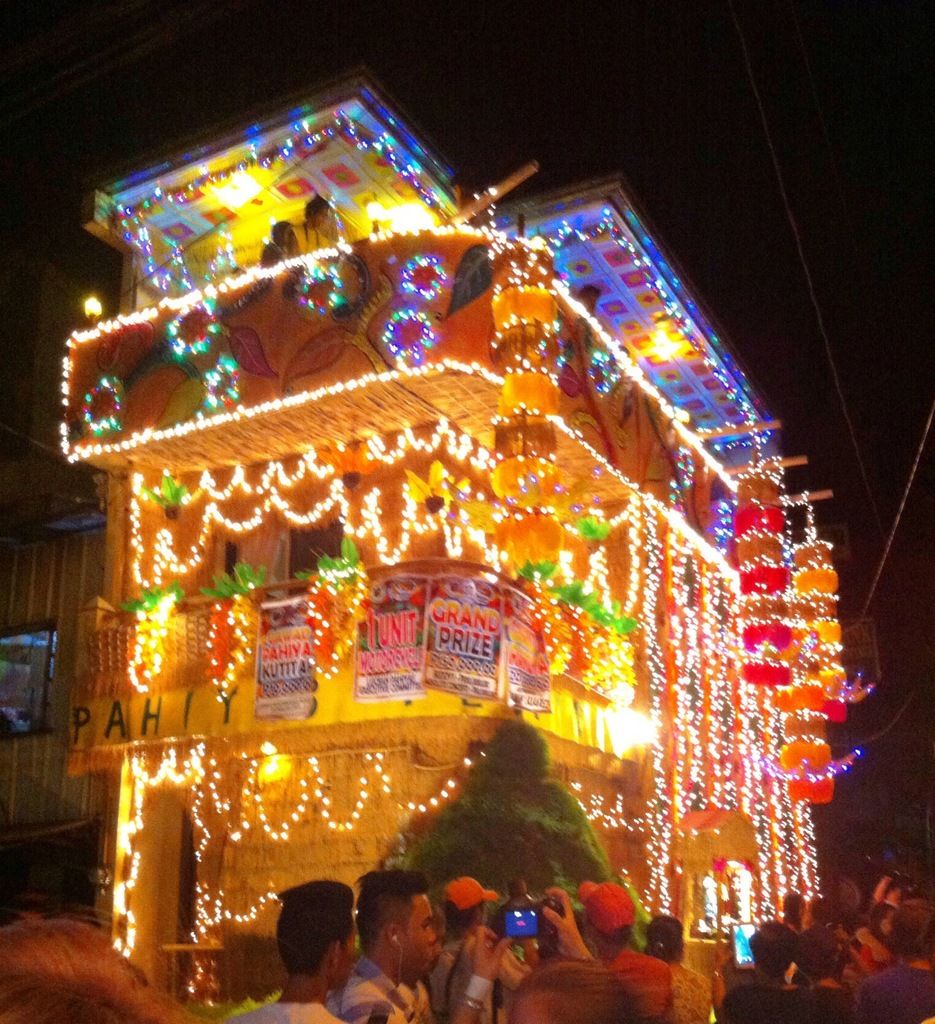 Pahiyas Festival at night