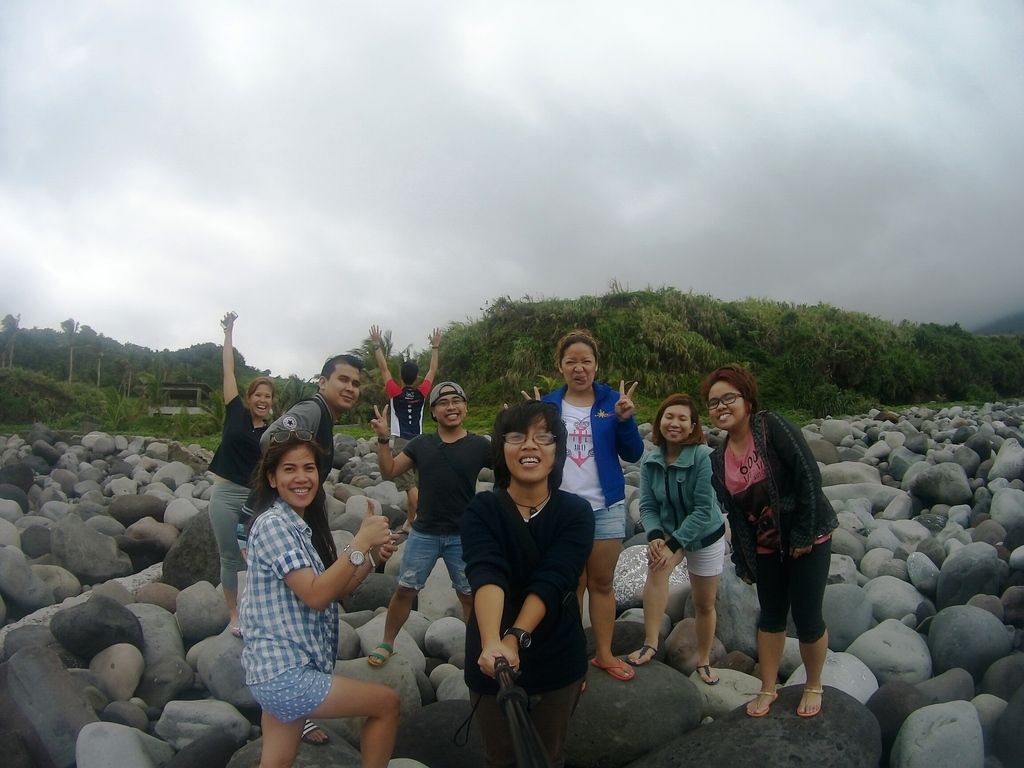 Groufie at Valugan Boulder Beach