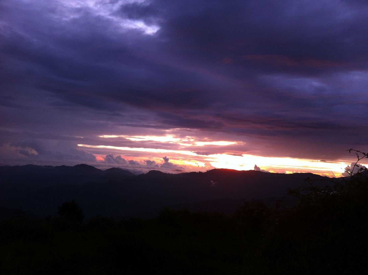 sunset pulag