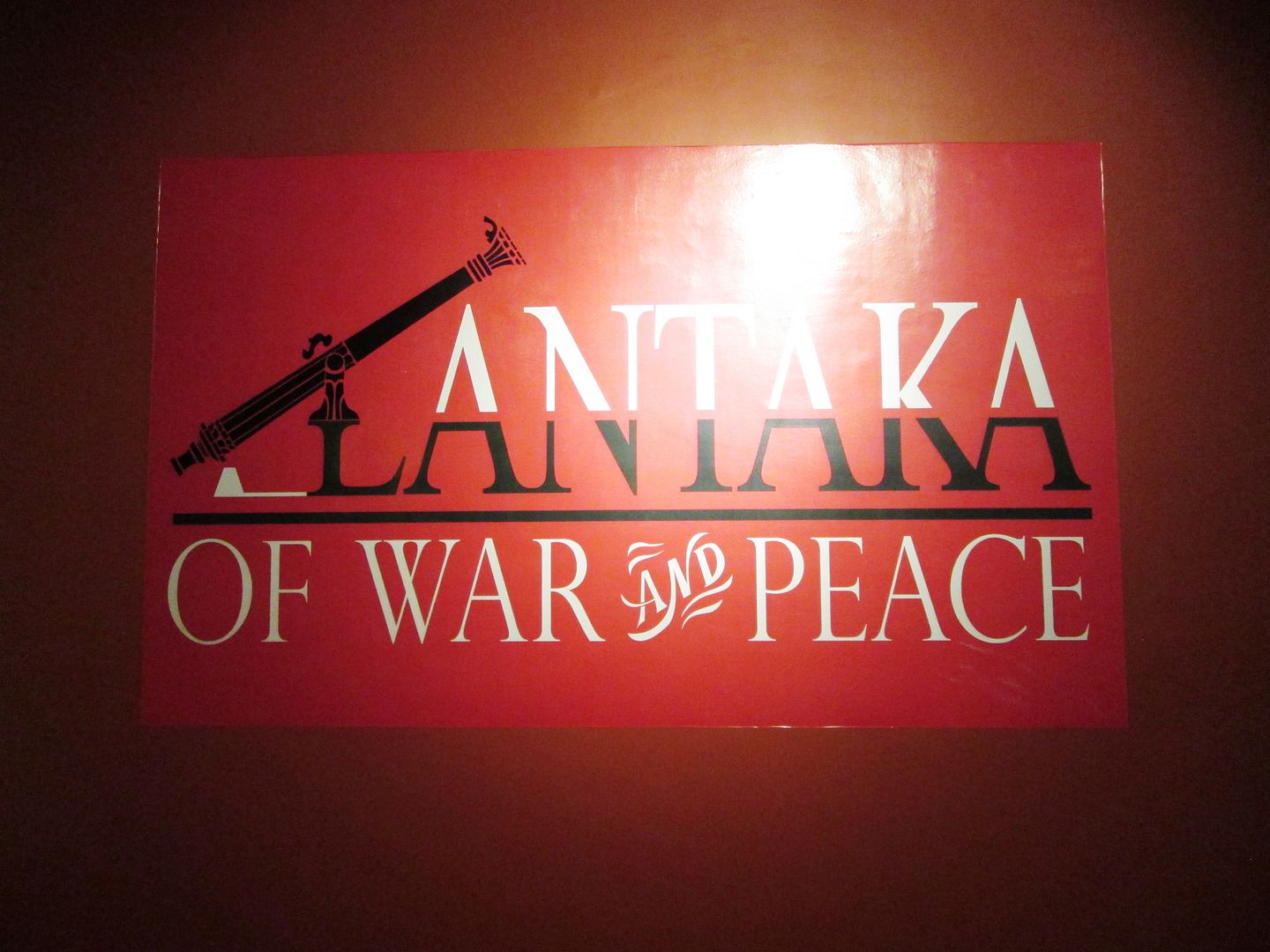 Lantaka of War and Peace