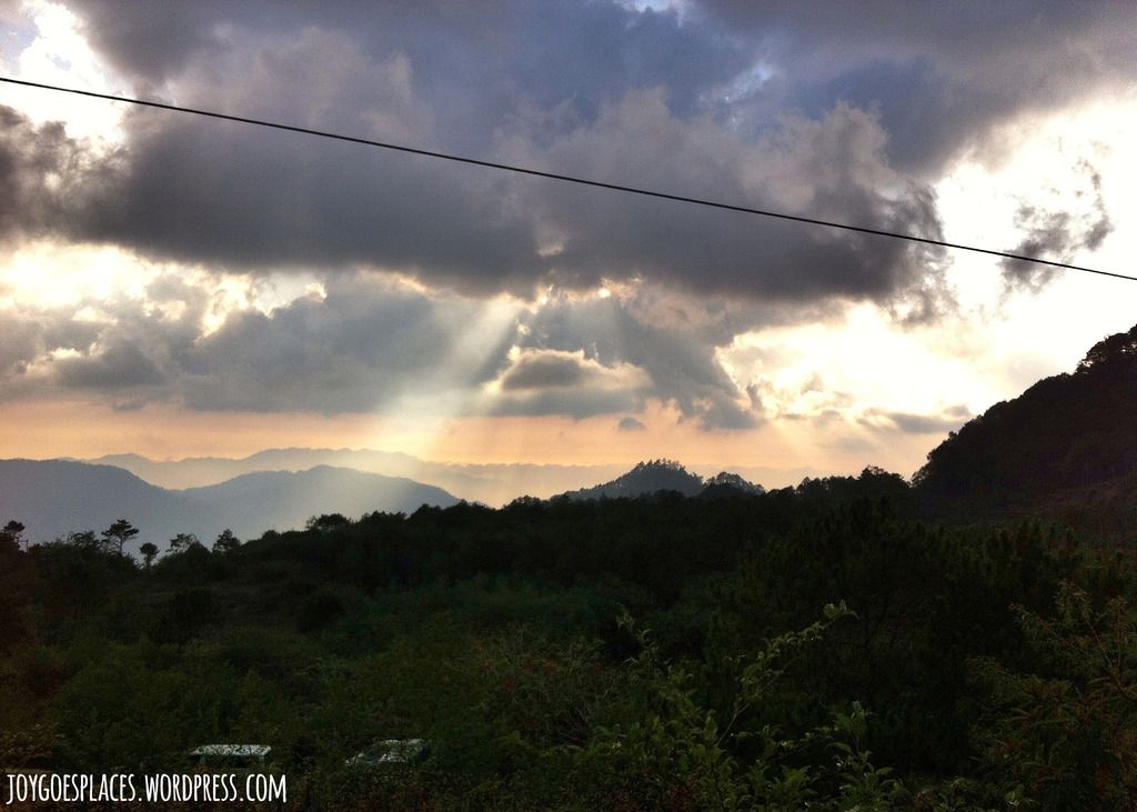 sunset at Lake Danum