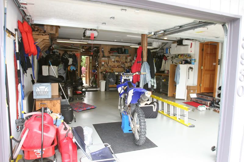 Post a pic of your garage setup Page 21 Dirt Bike Pictures & Video