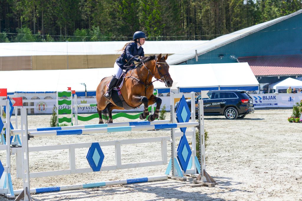 Thea Pettersen og Clayton på Bergen Horse Show. Foto: Ida Pettersen photo BergenHorseShow_3_zpspvnkf4ih.jpg