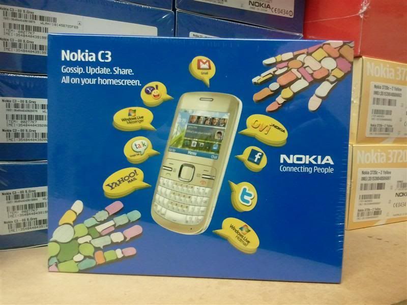 nokia c3 00 graphite. Nokia C3 (Pink or Grey)