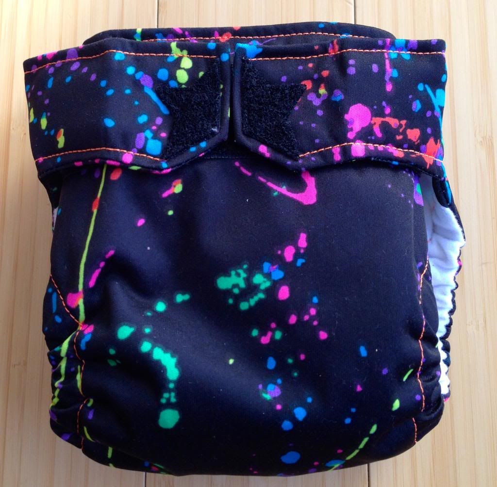 EUC Ragababe Paint Splatter Size 1 Organic 2-Step EUC Ragababe Paint Splatter Size 1 Organic 2-Step