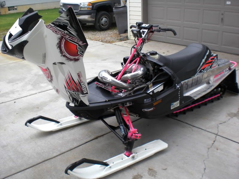 PINK snowmobile???? SkiDoo Snowmobiles Forum