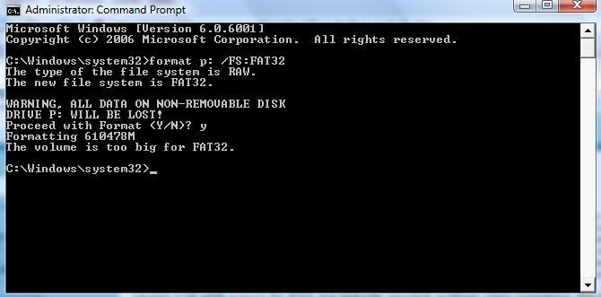 How To Format My External Hard Drive To Fat32 In Windows Vista