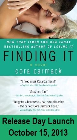 Finding It Release Day Launch & Giveaway