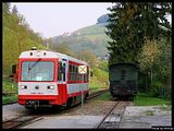 5090.012 „Engelbert“ trifft in Waidhofen an der Ybbs Lokalbahn ein. (6.05.2006)