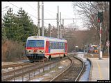 Der 5047.035 trifft als Regionalzug aus Laa and er Thaya ein.