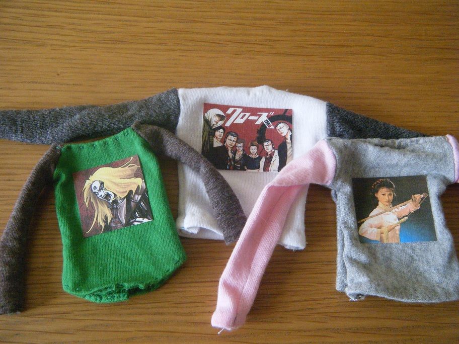Pabric on doll clothes