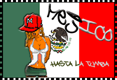 mexican girl flag