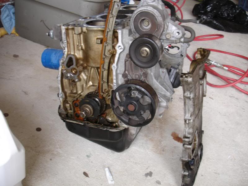 04 K24A2 Short block, Head, Intake Manifold, etc. Honda / Acura K20a