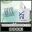 Visit           EXCLAIM!wear for great t-shirts and Merchandise