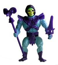 El Skeletor original, mucho torso y mucha cabeza.