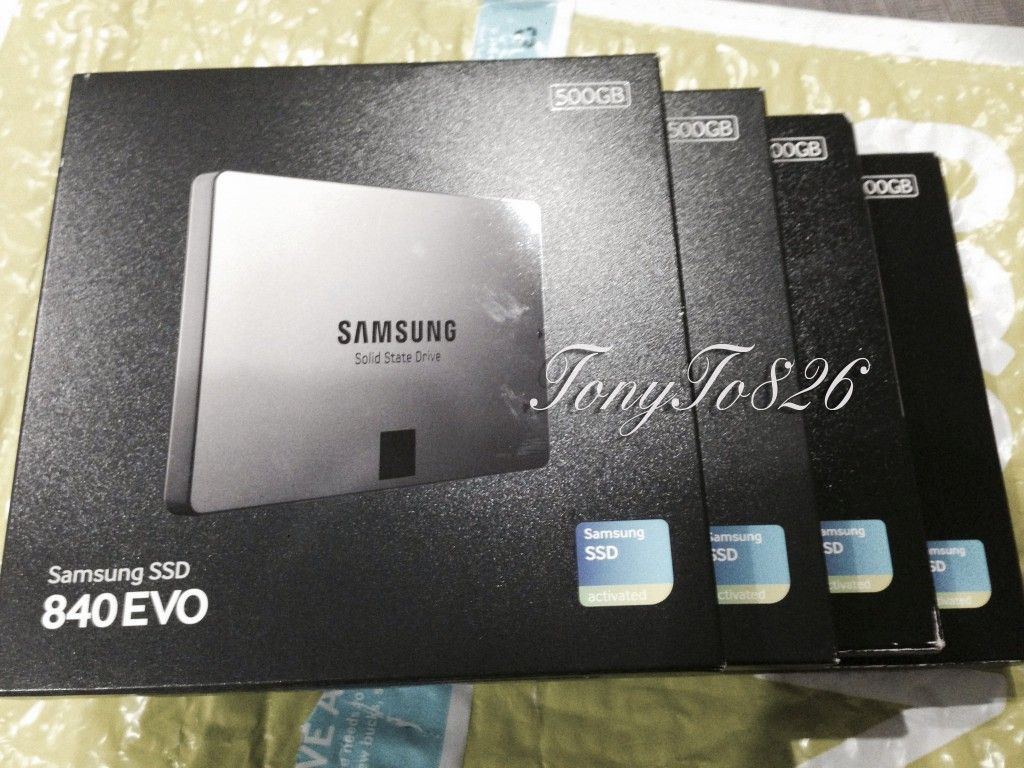 Bán ổ SSD Samsung 840 Evo Sata3. 6Gb/s : 500gb new 100% và candisk ultra plus 256gb - 1