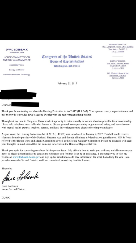 BREAKING Hearing Protection Act 2017 Introduced in Congress Page 16