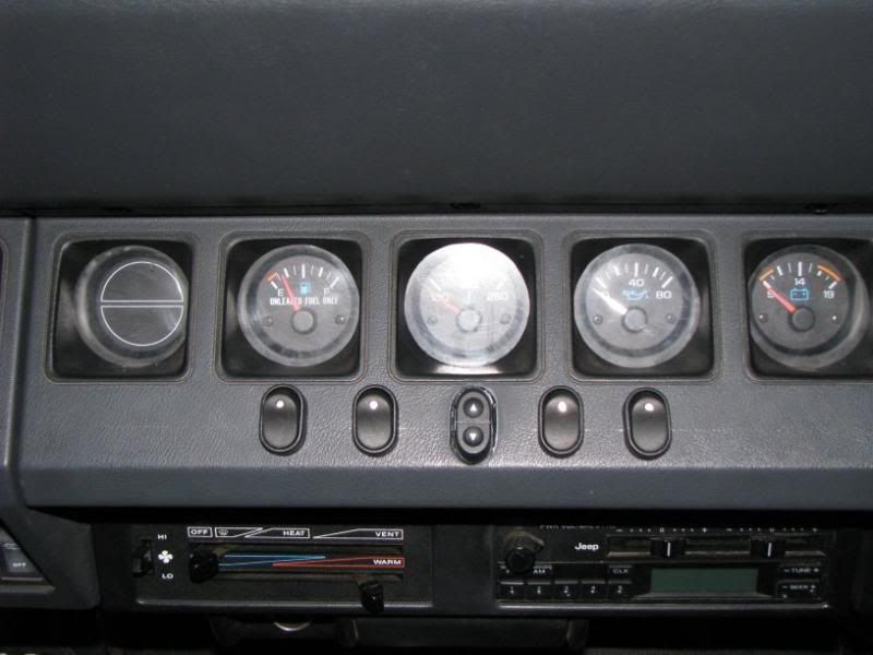 jeep tj in cab winch control
