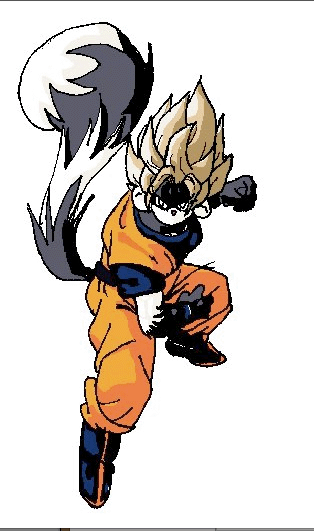 •can turn Super Saiyan (at this time I was not aware of other forms of Super 